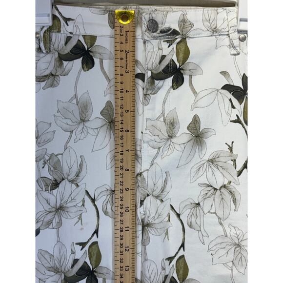 Buffalo David Bitton Havana High Rise Skinny Jeans Women’s 16 Floral Print - Picture 2 of 13